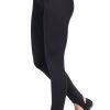 Donna Emilio Cavallini | Leggings Con Ghetta Nero