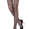 Donna Emilio Cavallini | Collant Crochet Nero